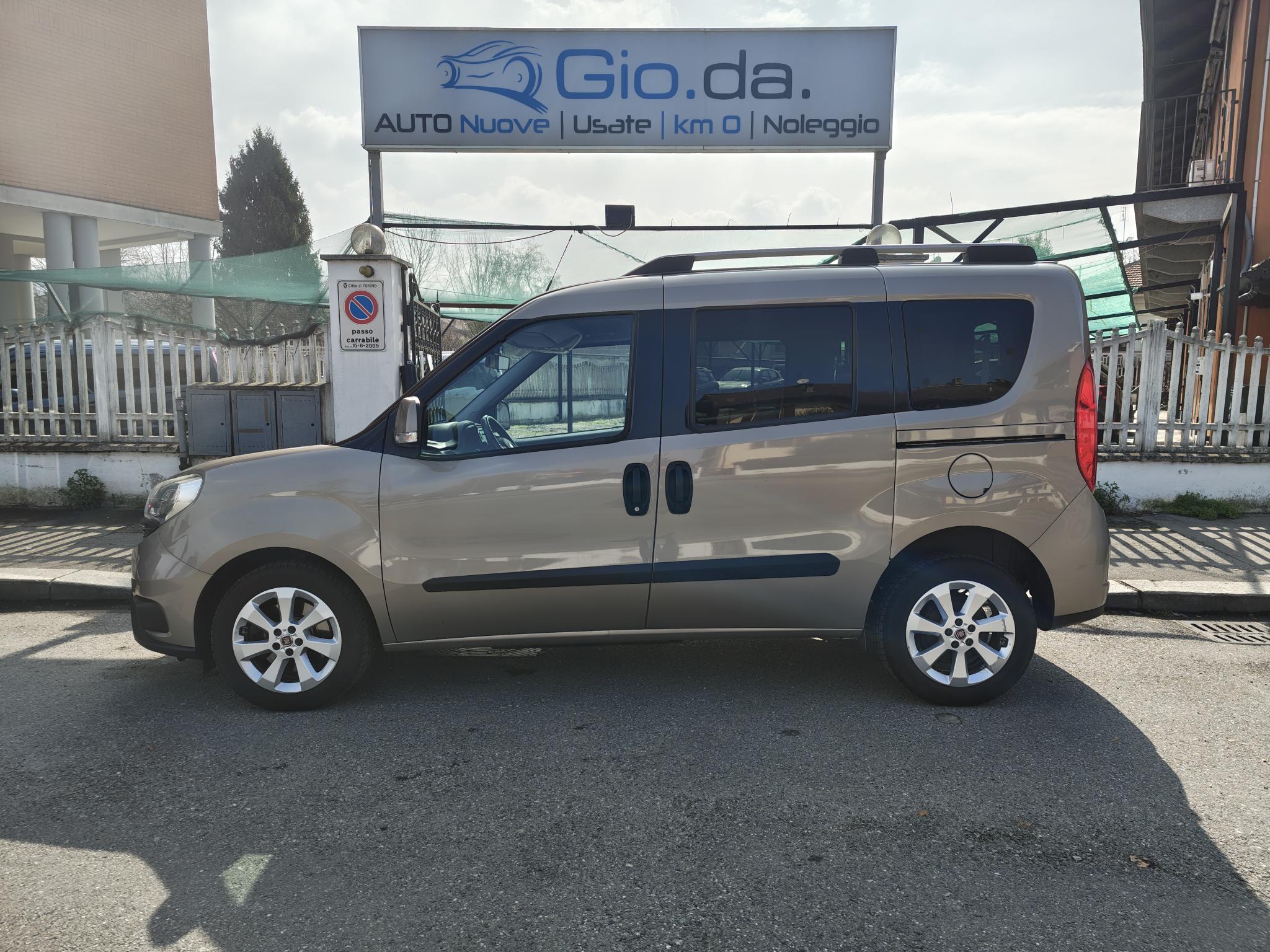 FIAT DOBLO’ 1.6 MJT 120CV 7 POSTI KM 105713-2017 EURO6