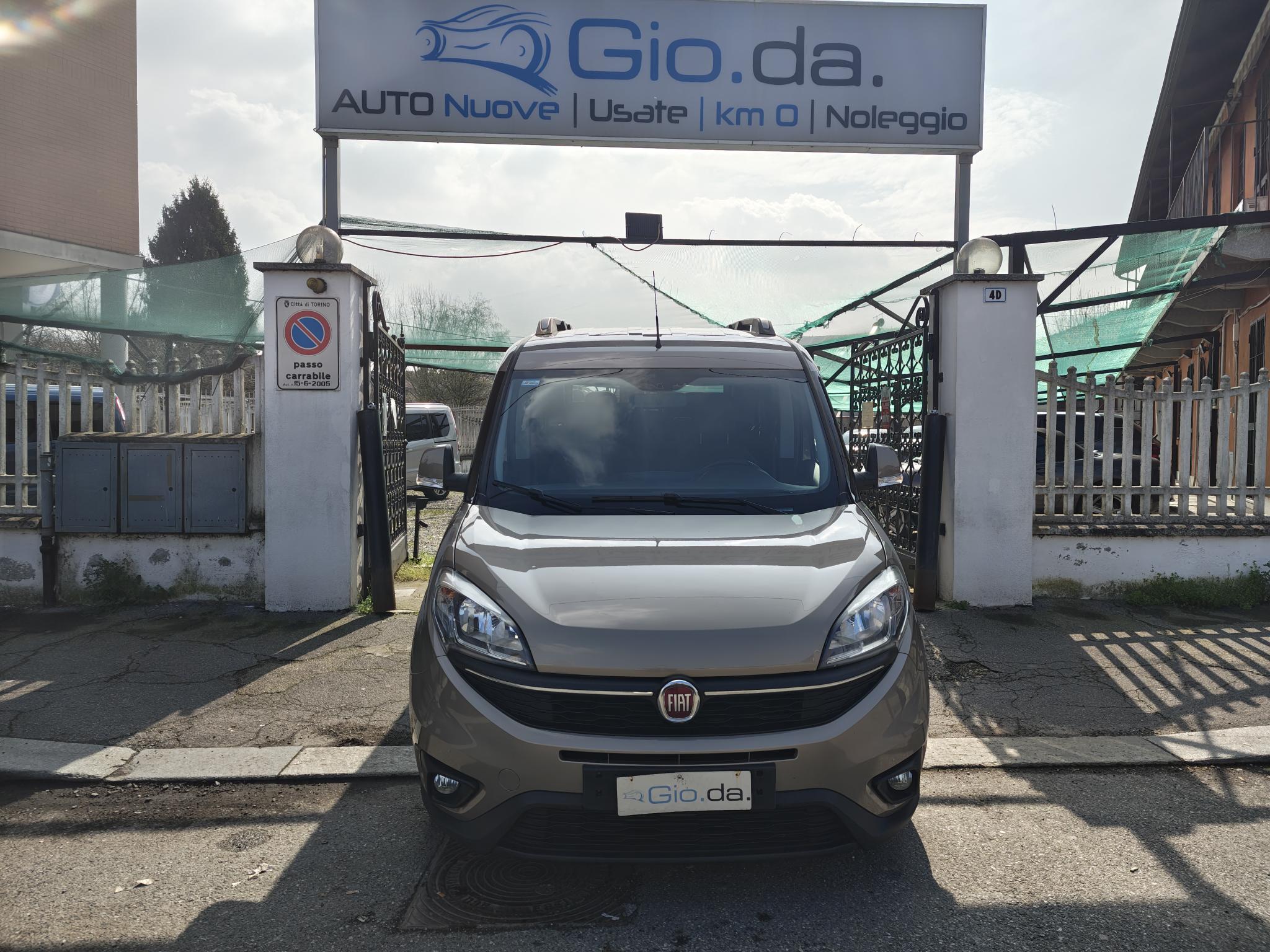 FIAT DOBLO’ 1.6 MJT 120CV 7 POSTI KM 105713-2017 EURO6