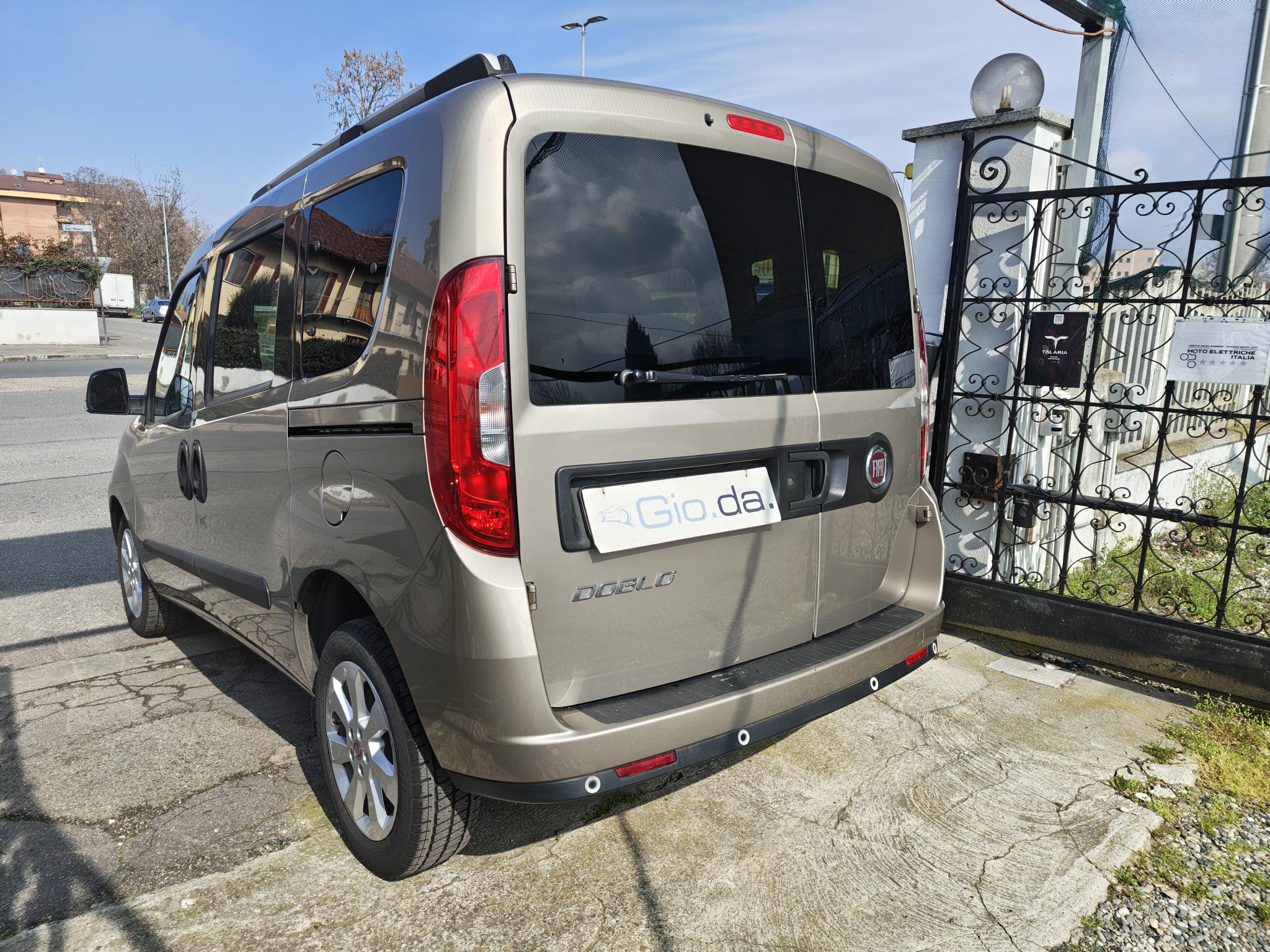 FIAT DOBLO’ 1.6 MJT 120CV 7 POSTI KM 105713-2017 EURO6