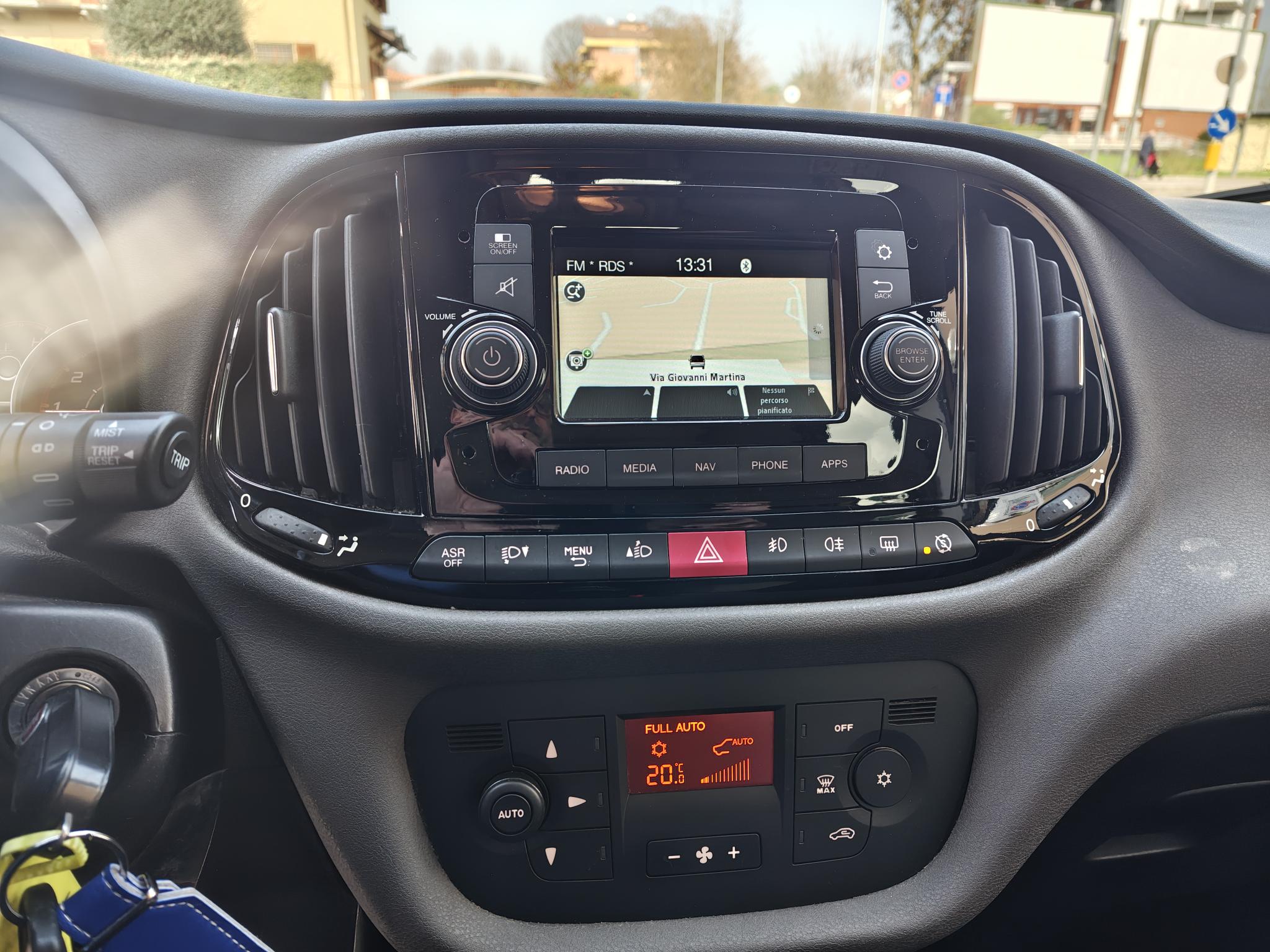 FIAT DOBLO’ 1.6 MJT 120CV 7 POSTI KM 105713-2017 EURO6