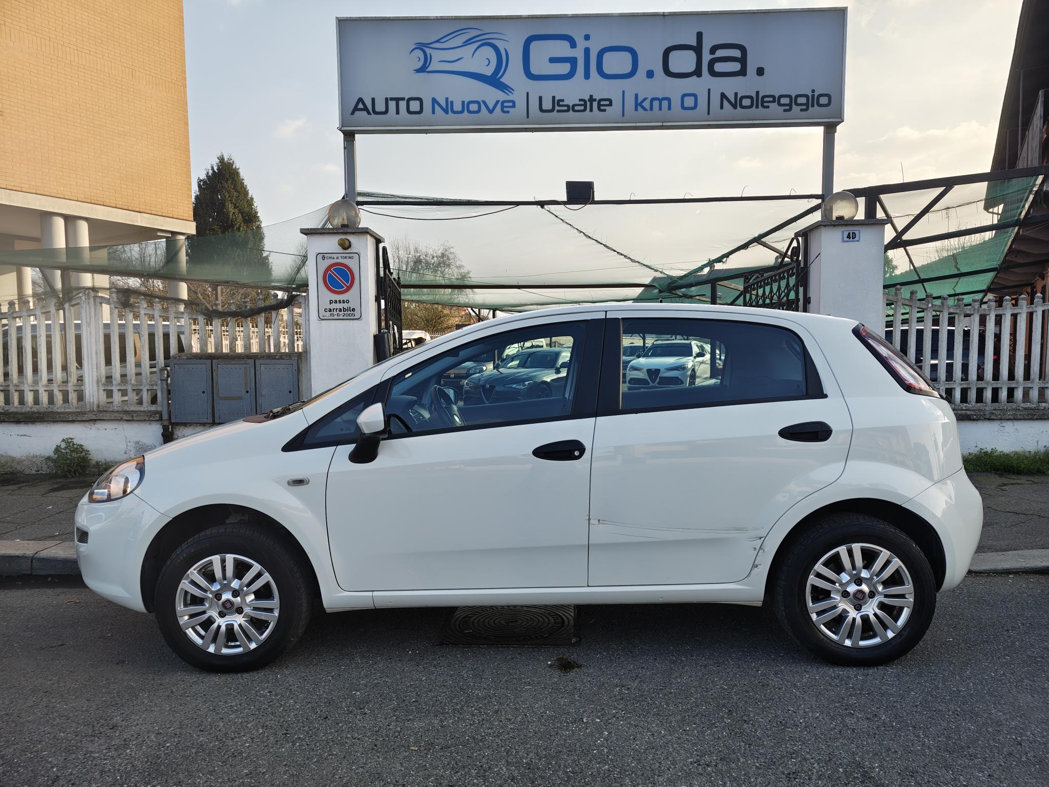 FIAT PUNTO 1.4 77CV METANO KM 101447-2014 EURO6