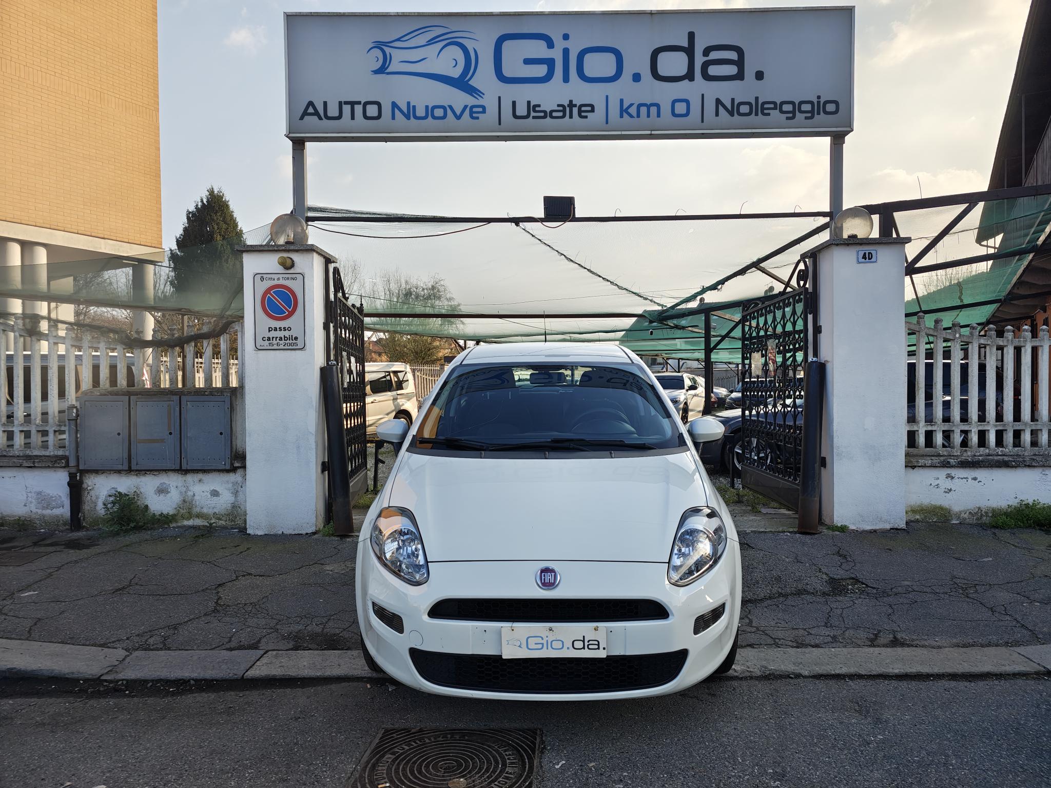 FIAT PUNTO 1.4 77CV METANO KM 101447-2014 EURO6