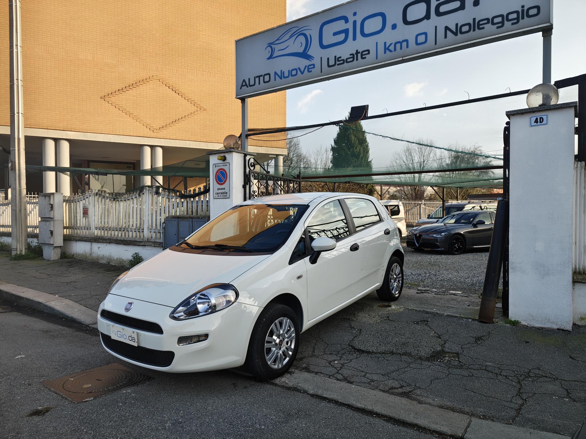 FIAT PUNTO 1.4 77CV METANO KM 101447-2014 EURO6