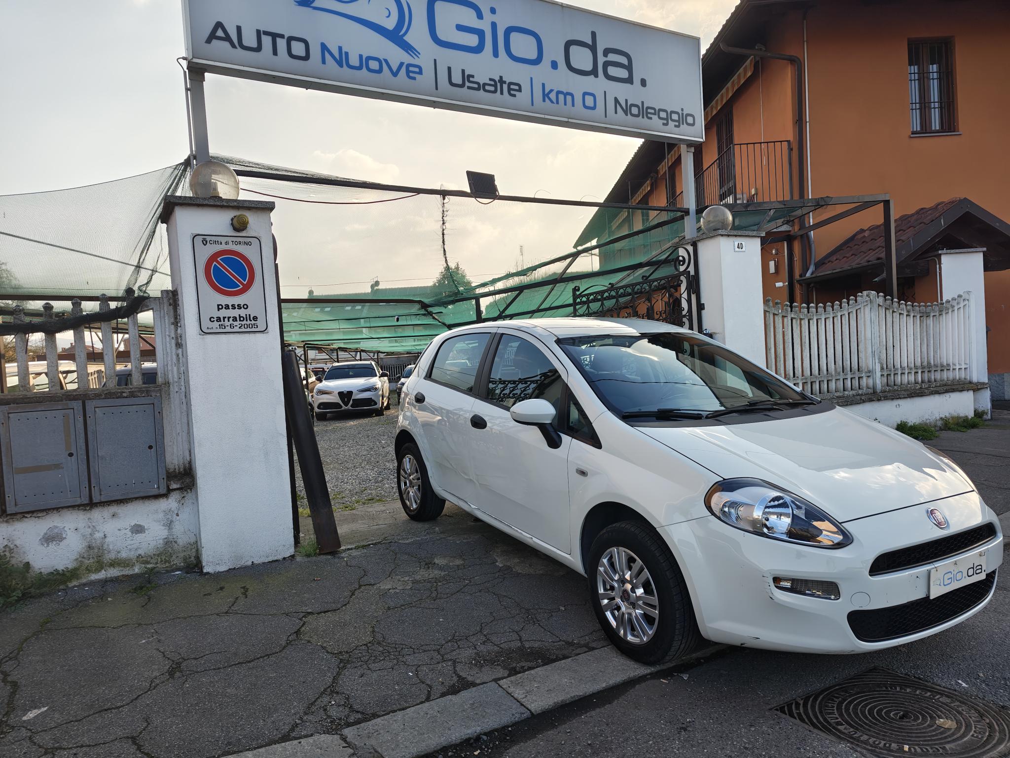 FIAT PUNTO 1.4 77CV METANO KM 101447-2014 EURO6