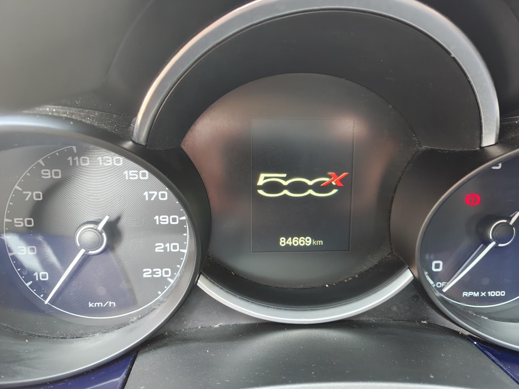 FIAT 500X 1.6 MJT 120CV KM 84000-2020 EURO6